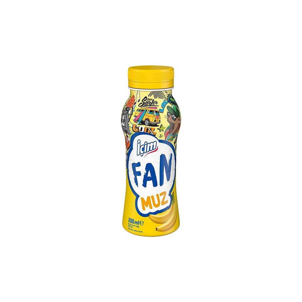 Ülker İçim Süt Fan 200 Ml Muzlu