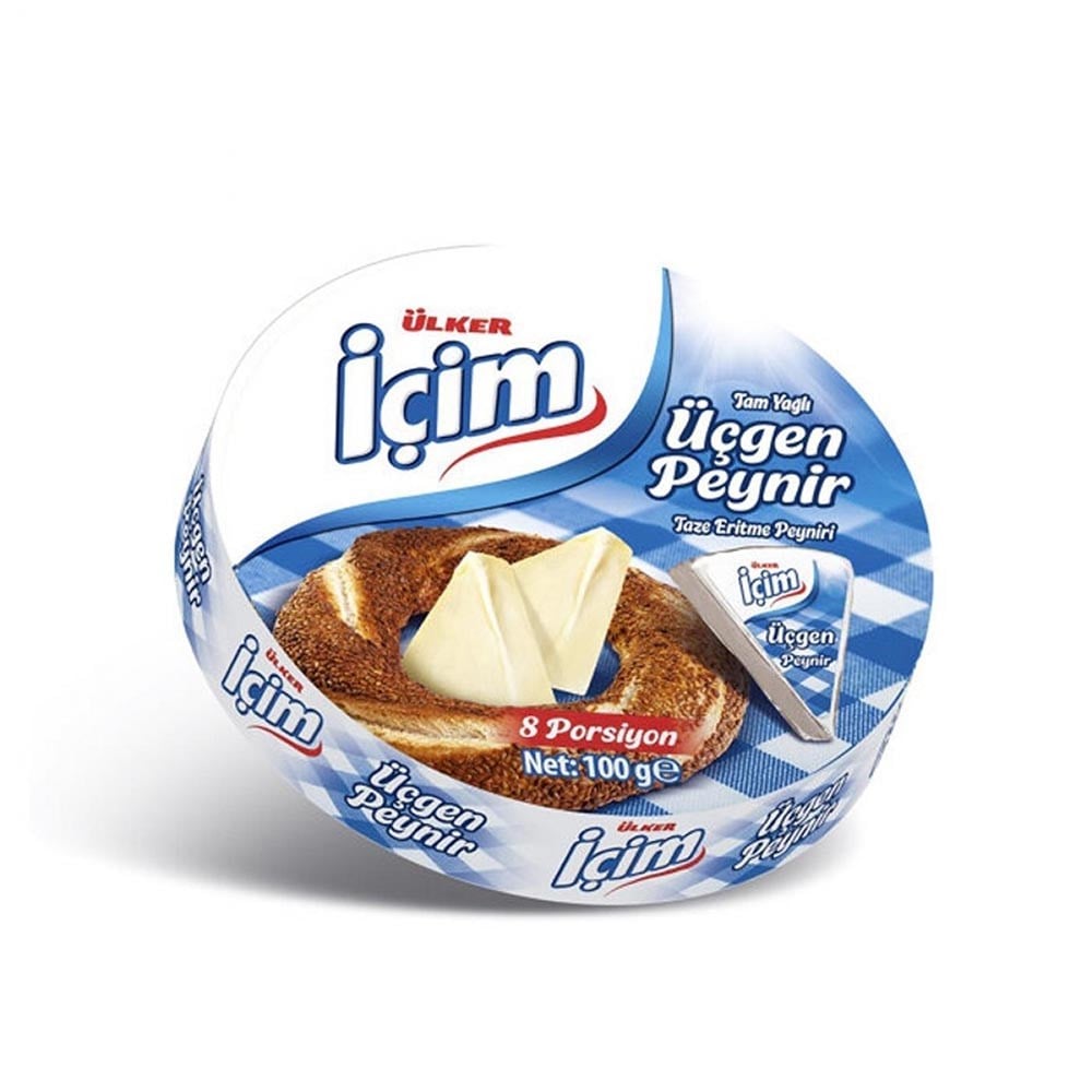 Ülker İçim Üçgen Peynir 100 Gr Y.yağlı