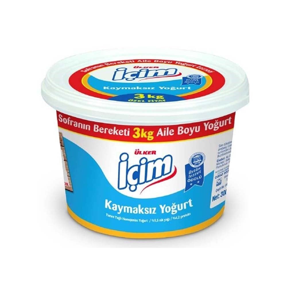 Ülker İçim Yoğurt 3 Kg