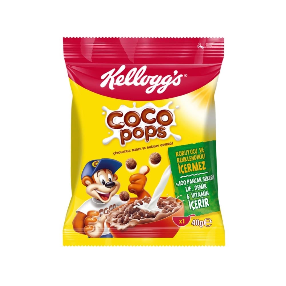 Ülker K.coco Pops 40 Gr Çokotop