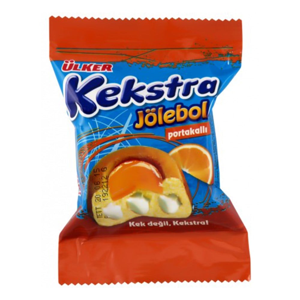 Ülker Kekstra Jölebol 40 Gr Portakallı