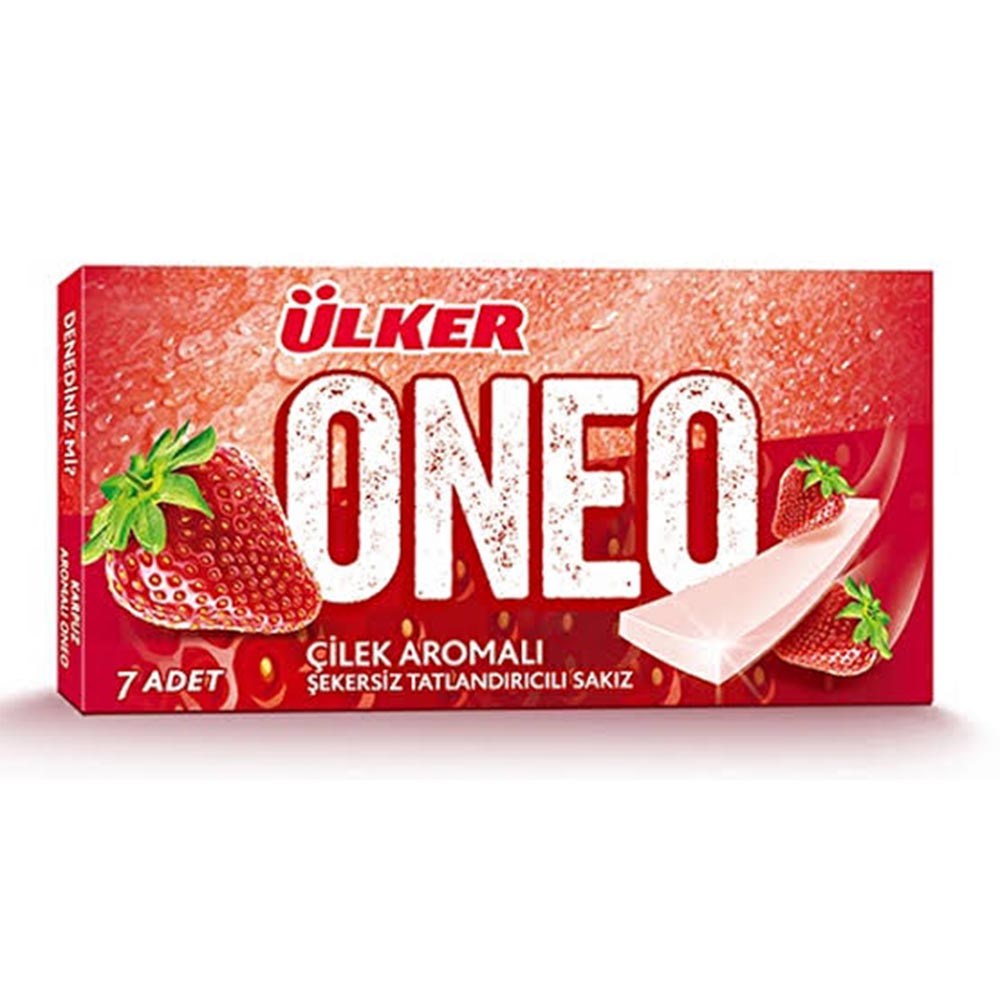Ülker Oneo Sakız 14 Gr Çilek