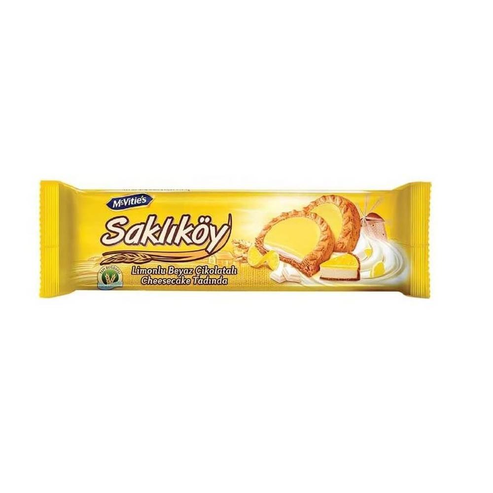Ülker Saklıköy Bisküvi Kimonlu Beyaz Çik.100 Gr