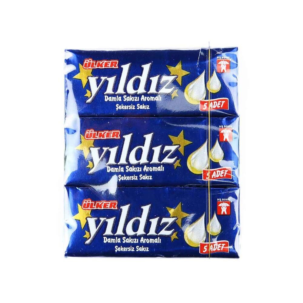 Ülker Yıldız Sakız 21 Gr 15'li Damla Sakızlı