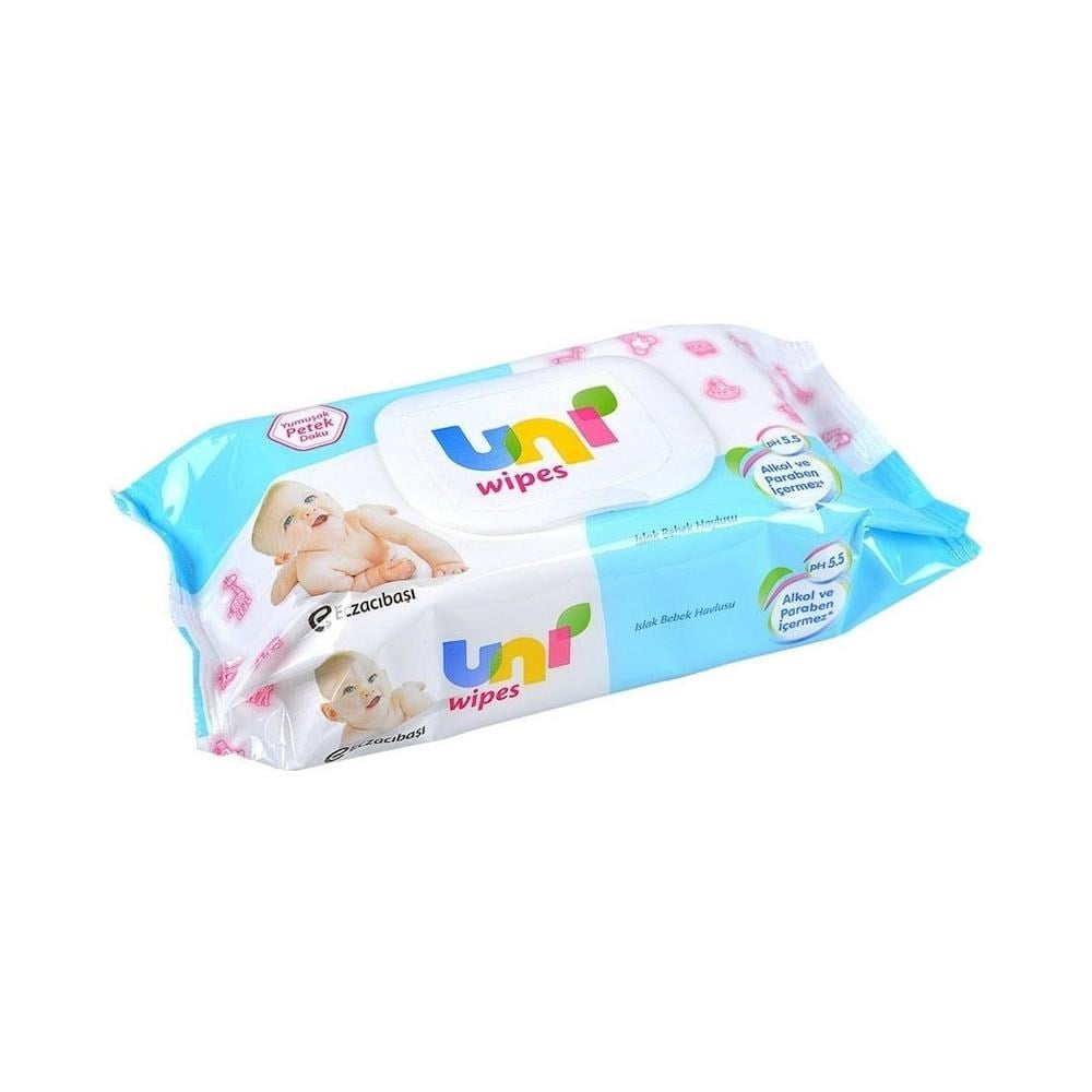 Uni Baby Islak Havlu 60'lı Wipes Kapaklı