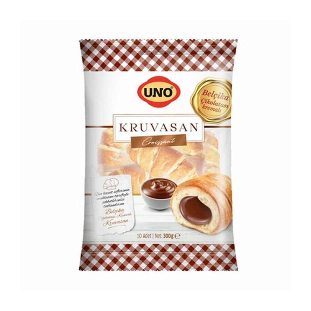 Uno Kruvasan 300 Gr 10'lu Çikolatalı