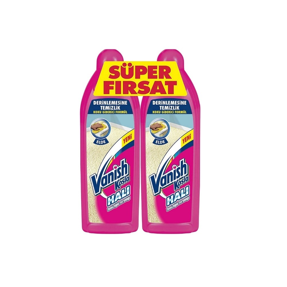Vanısh Kosla Halı Elde 1700 Ml 2'li Paket Normal