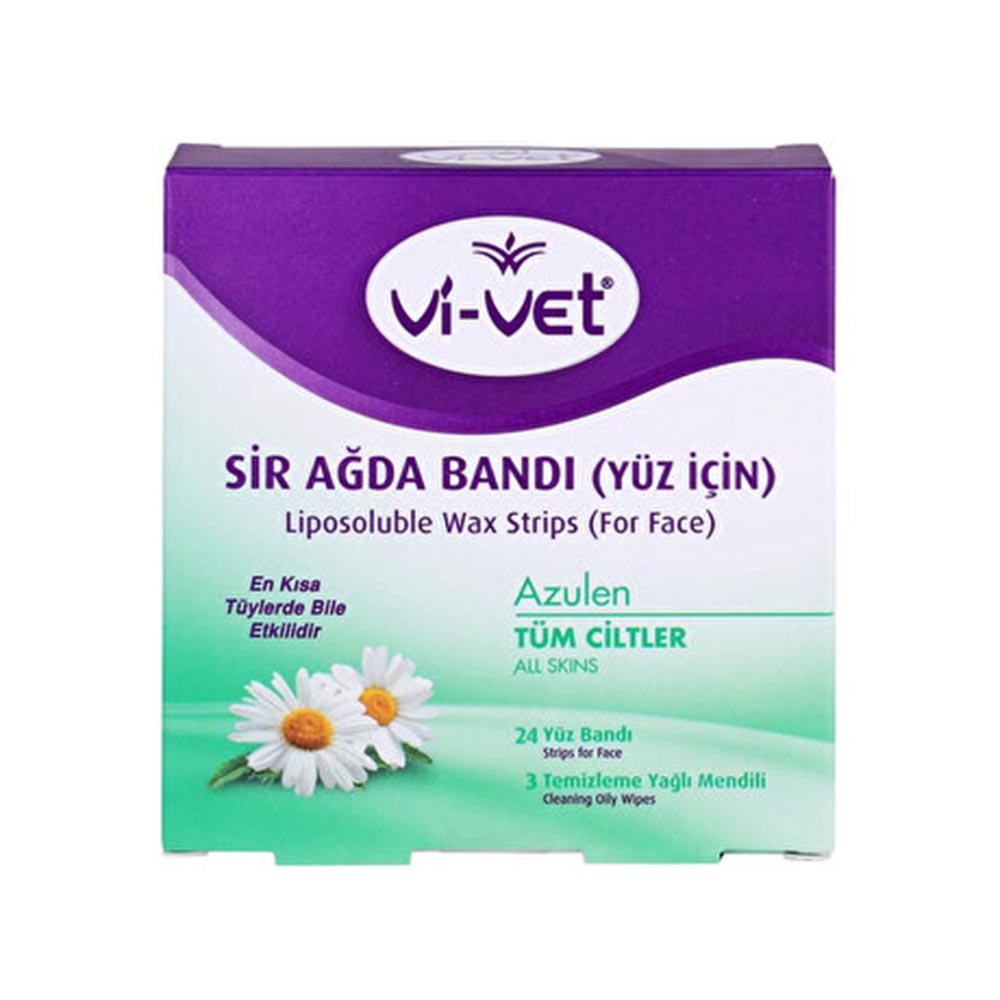 Vivet Sir Ağda Bandı Yüz İçin 24'lü Azulen