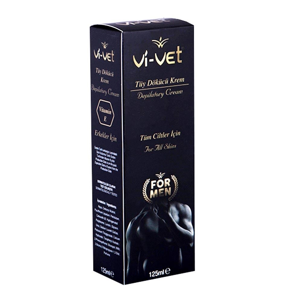 Vivet Tüy Dökücü Krem 125 Ml Men Tüm Ciltler