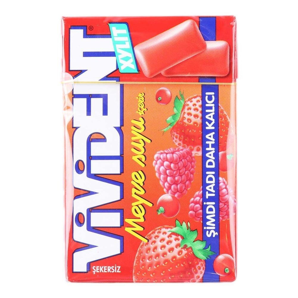 Vivident Sakız Draje 22 Gr Box Meyveli