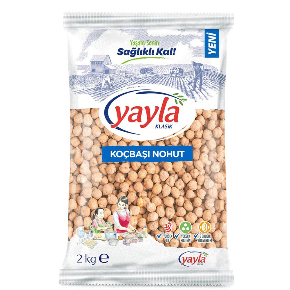 Yayla Nohut 2 Kg Koçbaşı