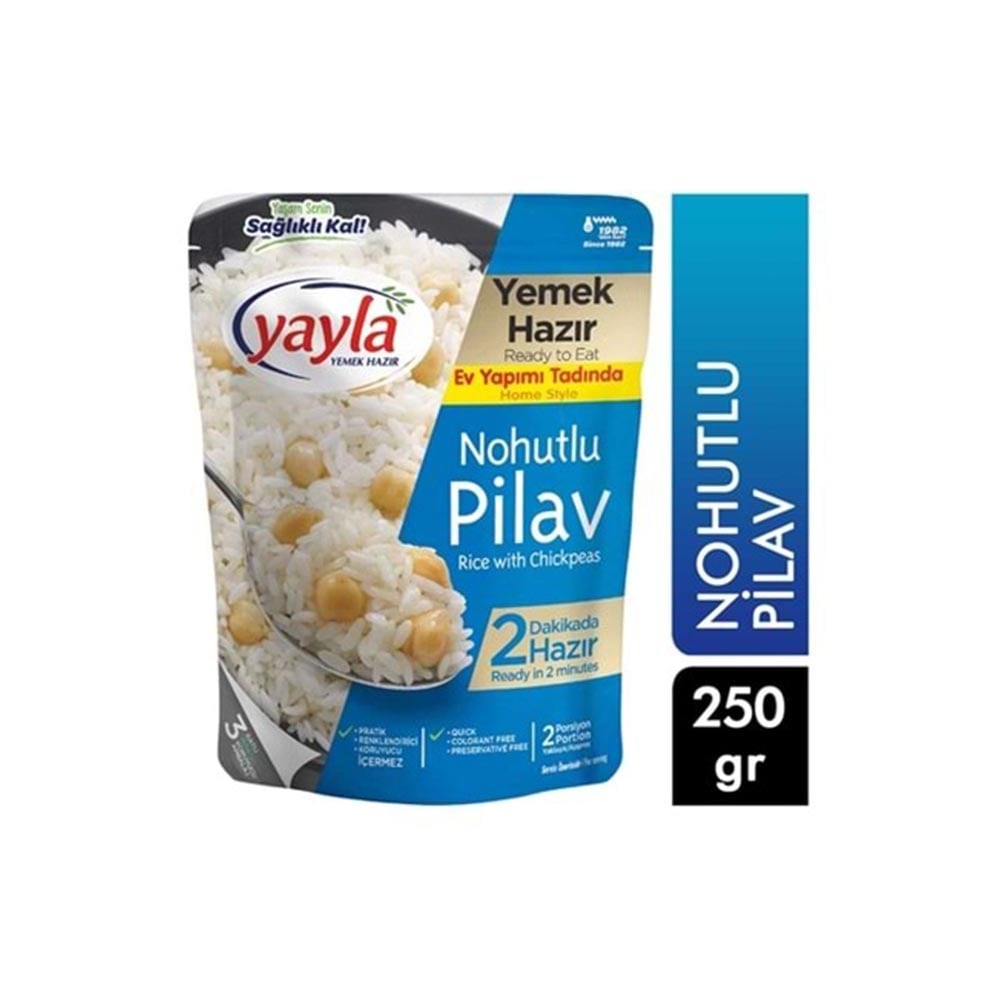 Yayla Nohutlu Pilav 250 Gr Hazır Y. Bg
