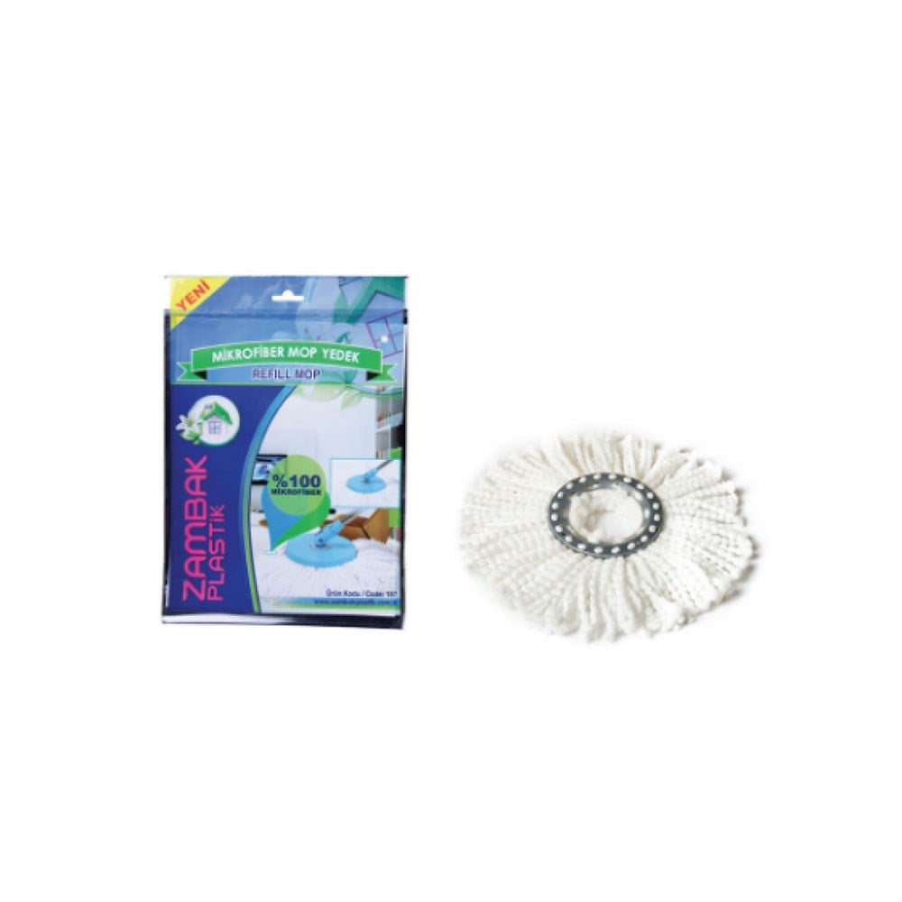 Zambak Mikrofiber Mop Yedek