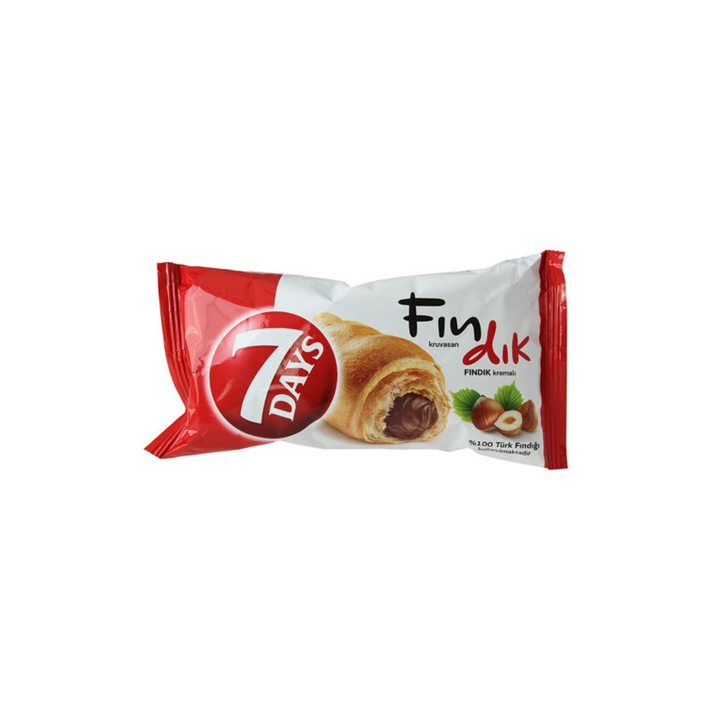 7days Kruvasan Fındıklı 72 Gr