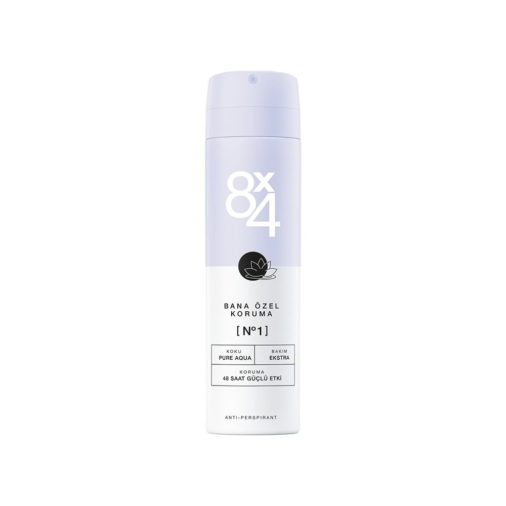 8x4 Deo Sprey 150 Ml Y No 1 Kdn Pure Aqua