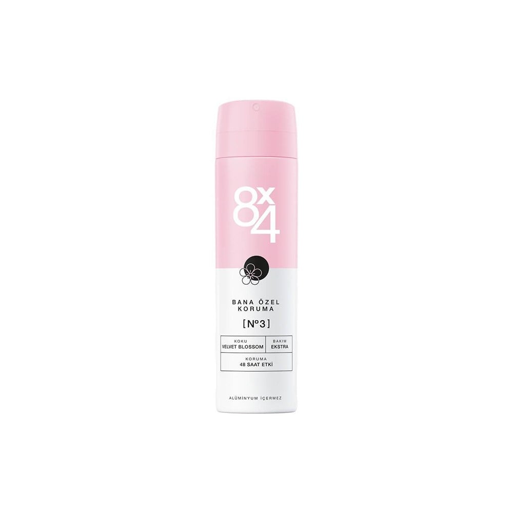 8x4 Deo Sprey 150 Ml Y No 3 Kdn Velvet Blossom