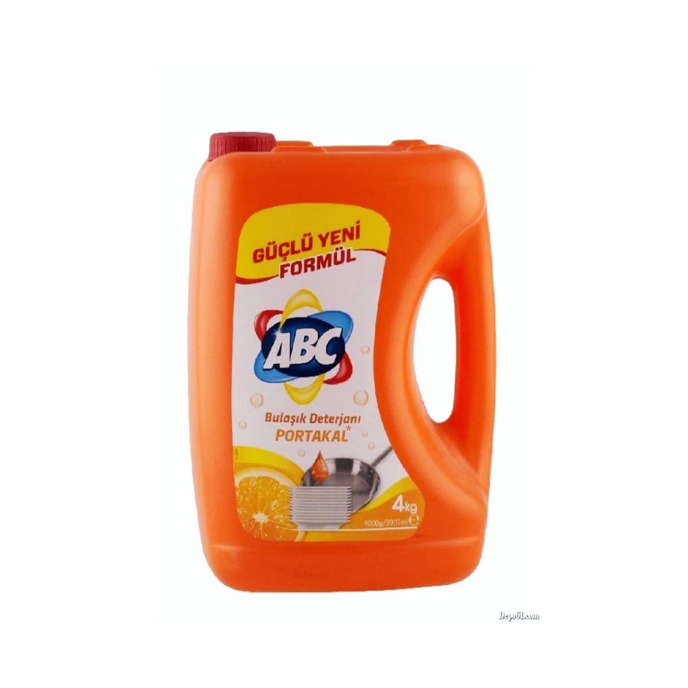 Abc Sıvı Bulaşık 4 Kg Portakal