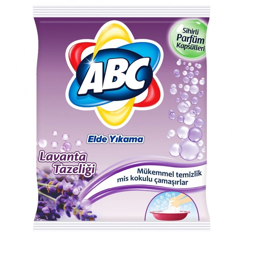 Abc Toz 600 Gr Elde Lavanta