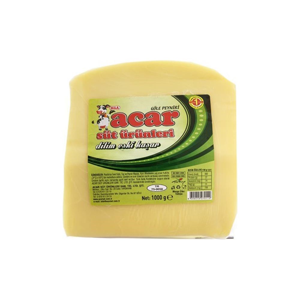 Acar Eski Kaşar Peyniri 1 Kg