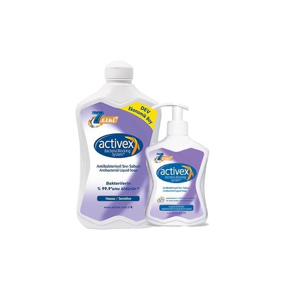 Activex Sıvı El Sabunu 1,5 Lt+700 Ml Hassas