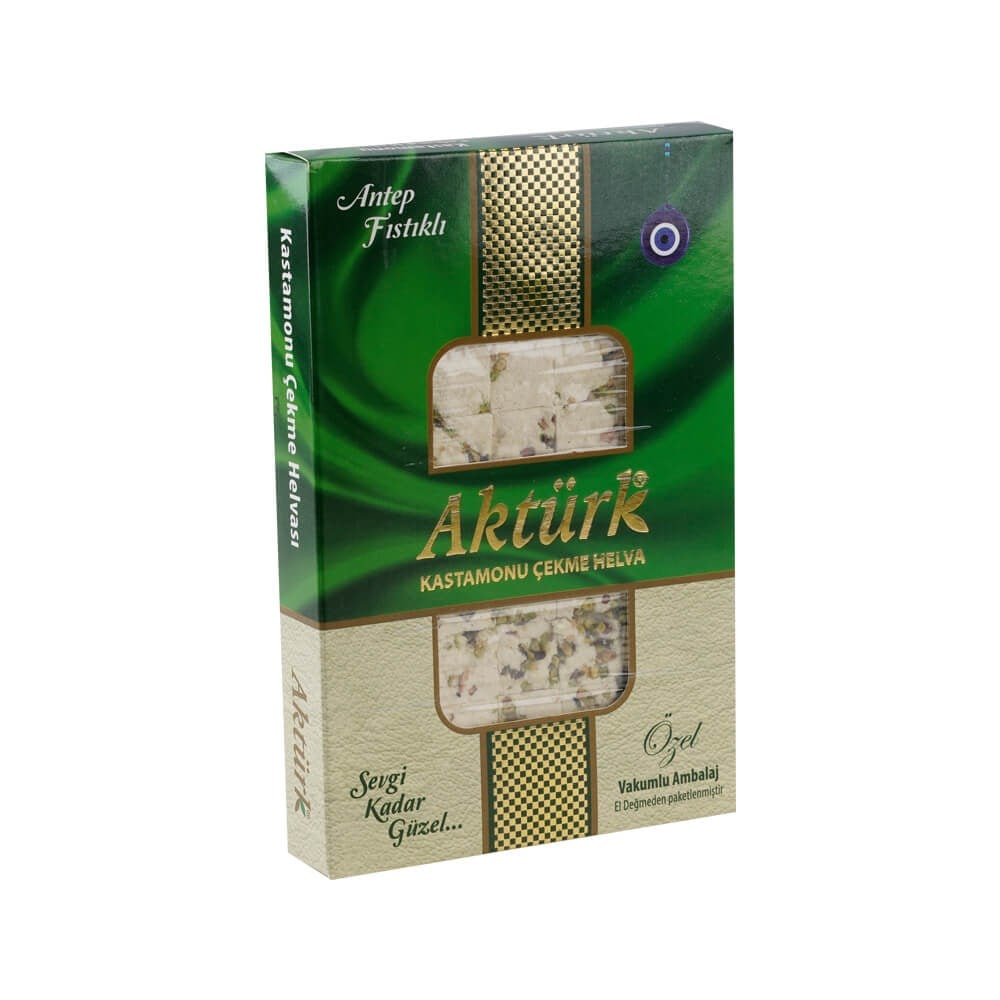 Aktürk Çekme Helva 250 Gr Antep Fıstıklı