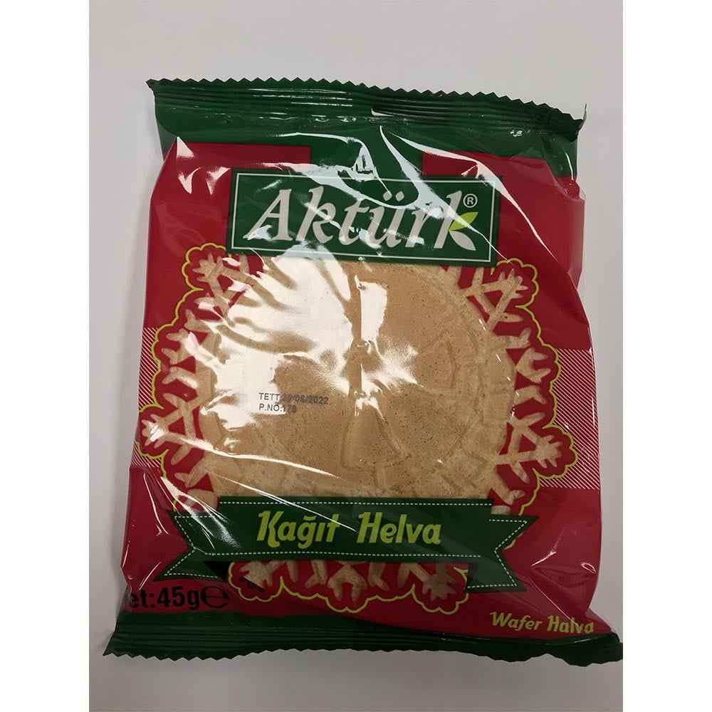 Aktürk Kağıt Helva 45 Gr