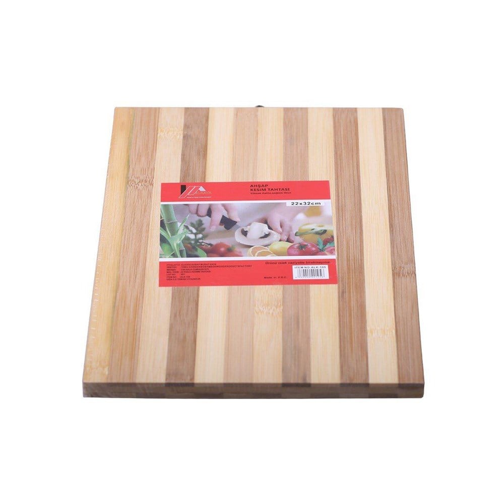 Alkaya Bambu Kesim Tahtası 16x26 Cm Alk-325