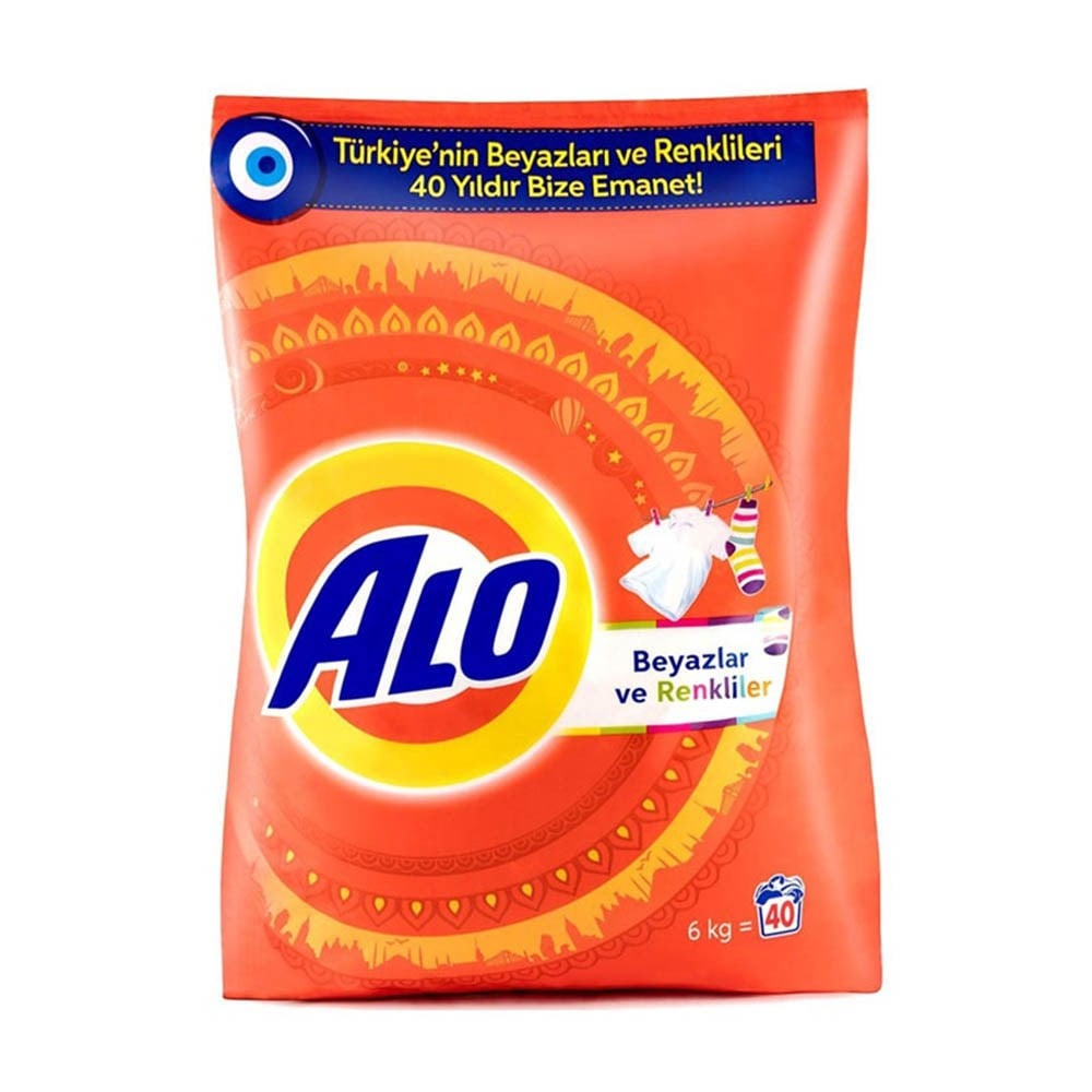 Alo Matik 6 Kg Beyazlar Ve Renkliler