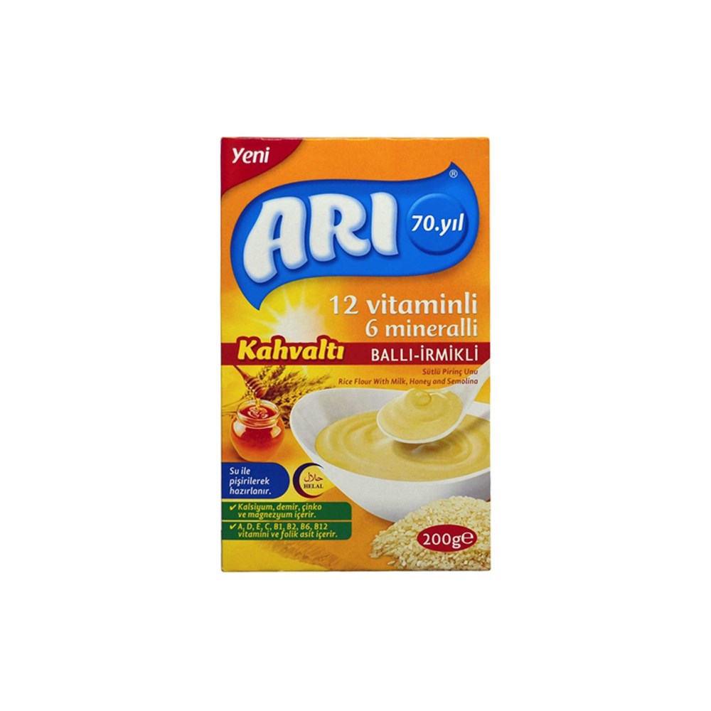 Arı Pirinç Unu 200 Gr Ballı İrmikli Kahvaltı