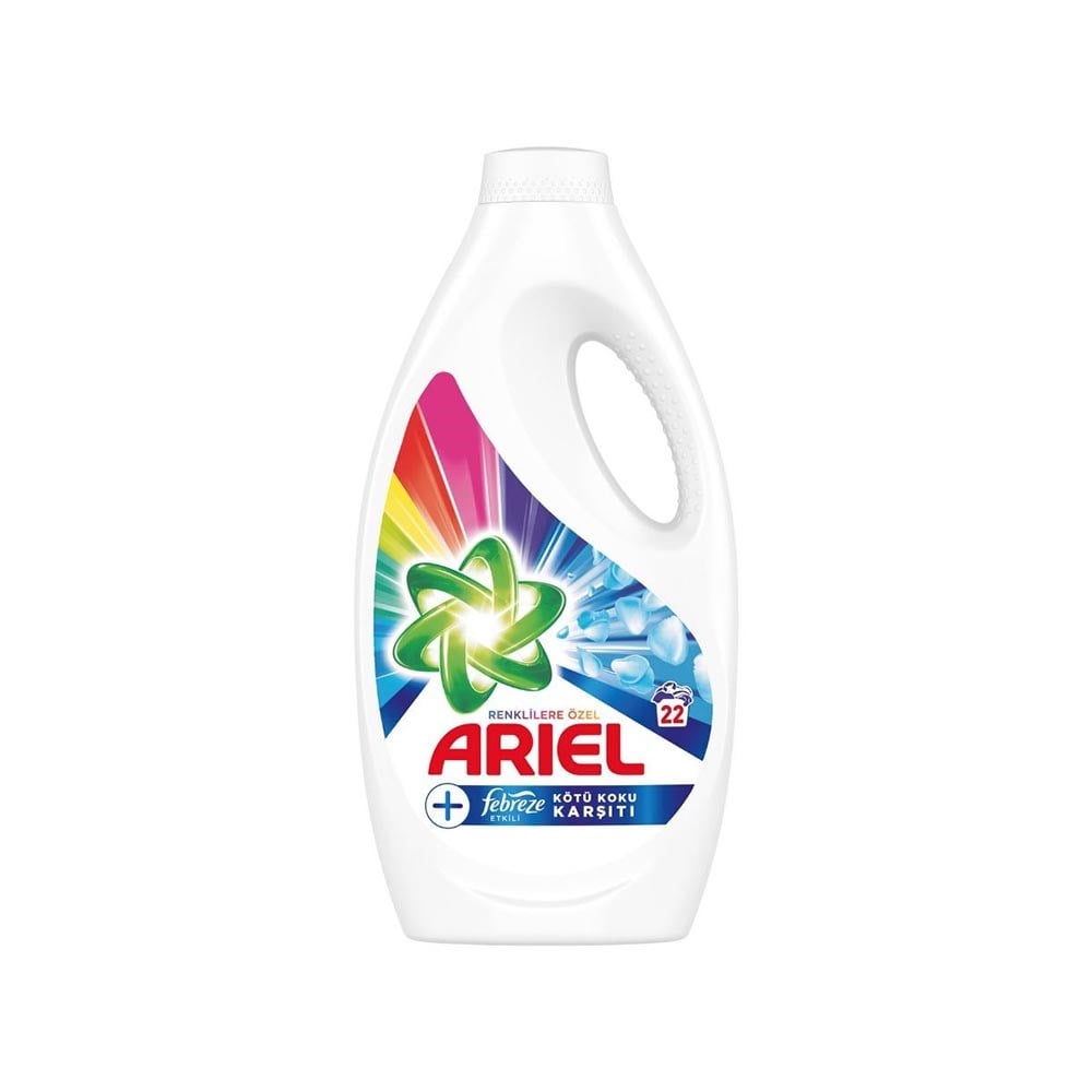 Ariel Sıvı Deterjan 1.43 Lt 22 Yıkama Renkliler Feb.