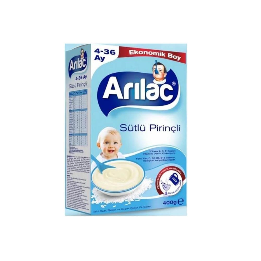 Arılac 400 Gr Sütlü Pirinçli