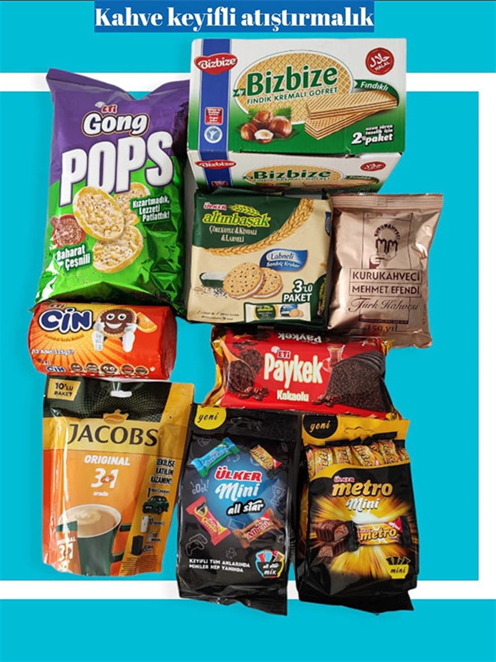 Atıştırmalık Paket Günlük Sonrası Kahve Keyifli