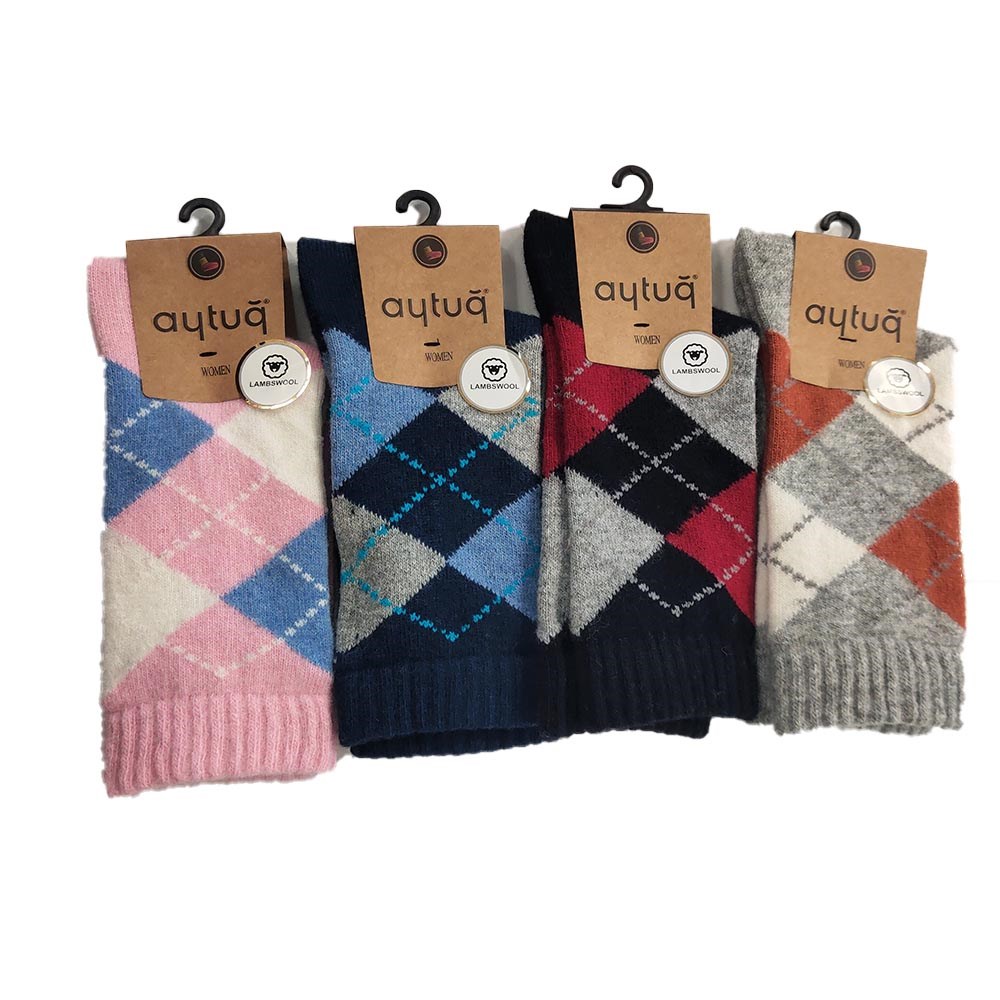 Aytuğ Çorap 45013 Lambswool Desenli Bayan