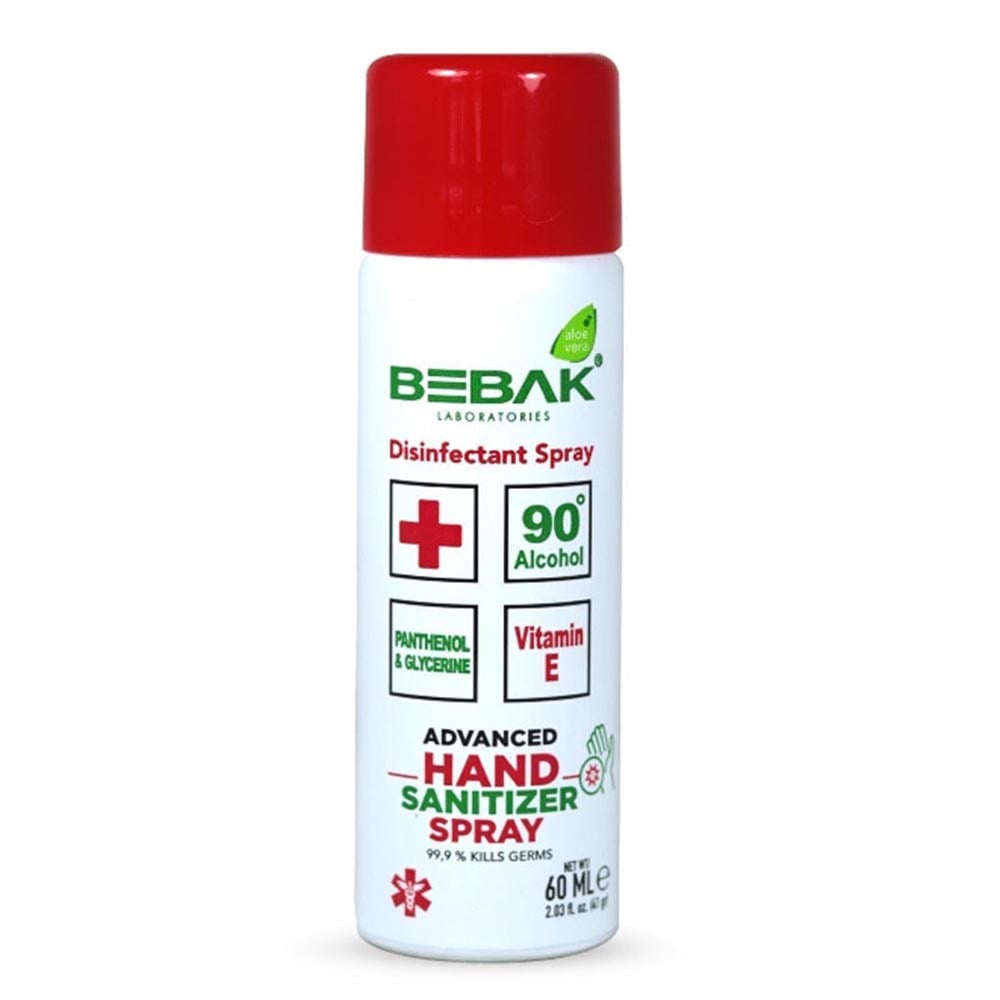 Bebak Dezenfektan 60 Ml Sprey