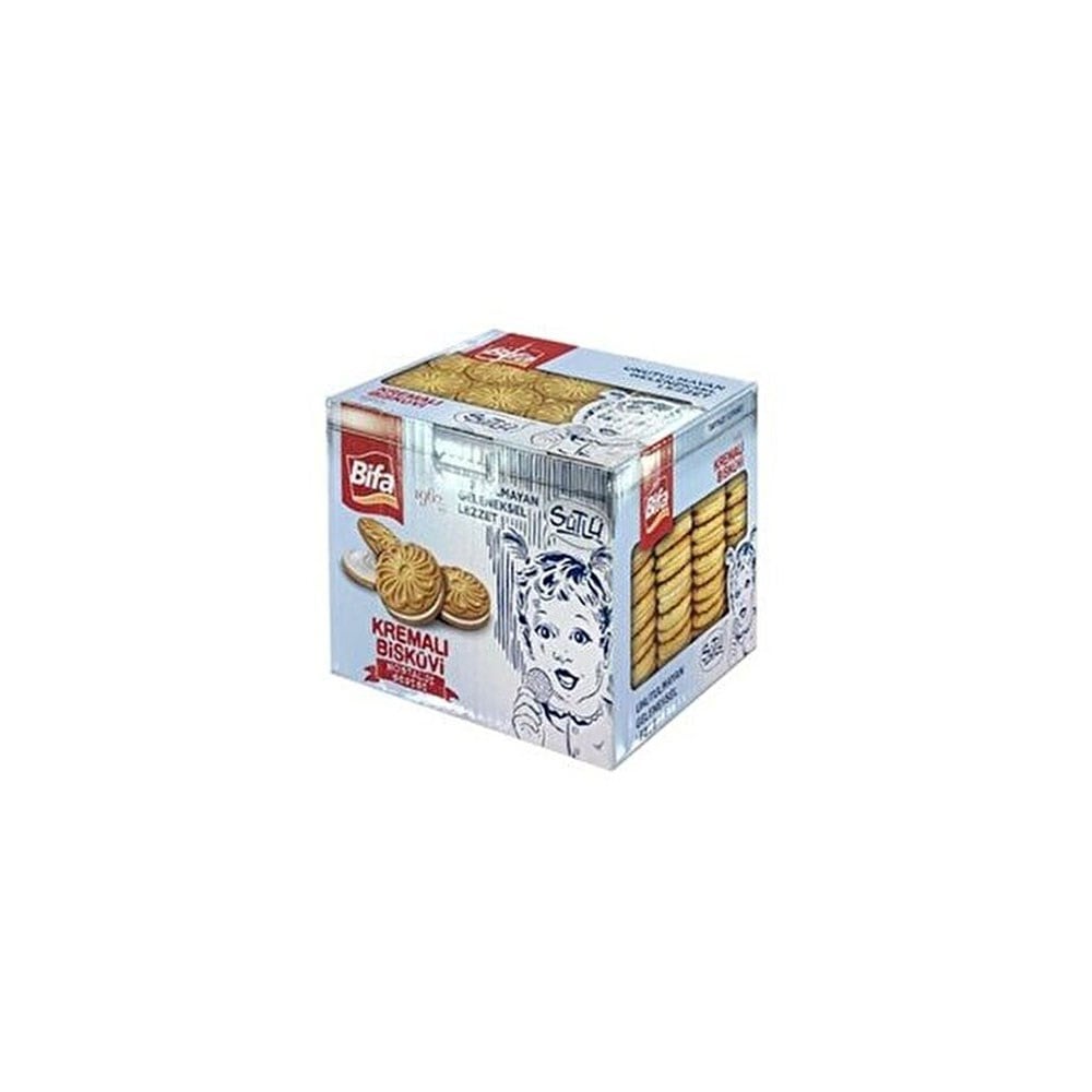 Bifa Kremalı Bisküvi Sütlü 1080 Gr