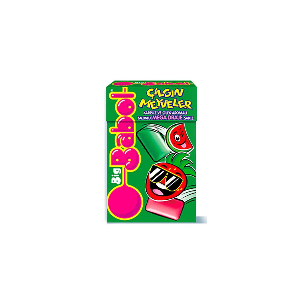 Bigbabol Sakız Draje 36 Gr Çıl.meyv.karpuz Çilek