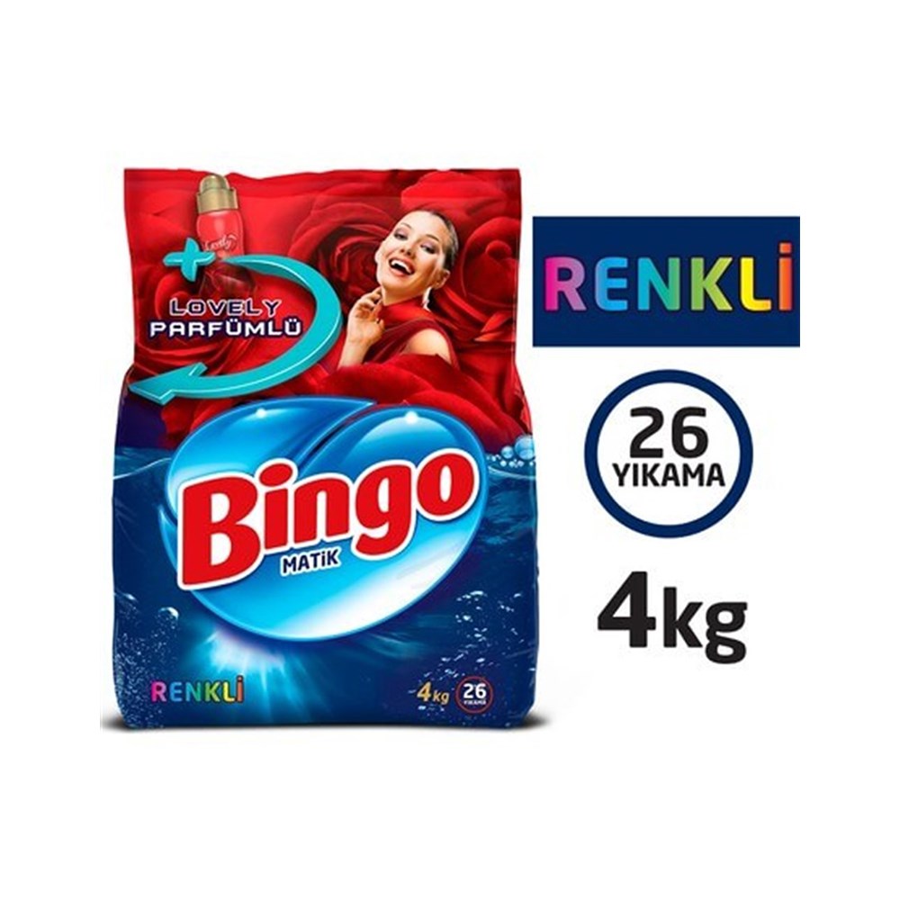 Bingo Matik 4 Kg Renkli