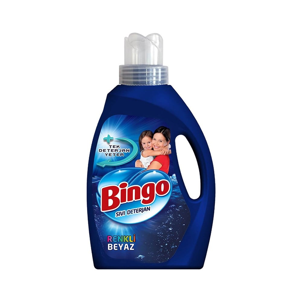 Bingo Sıvı Deterjan 33 Yıkama 2,145 Ml Renkli Beyaz