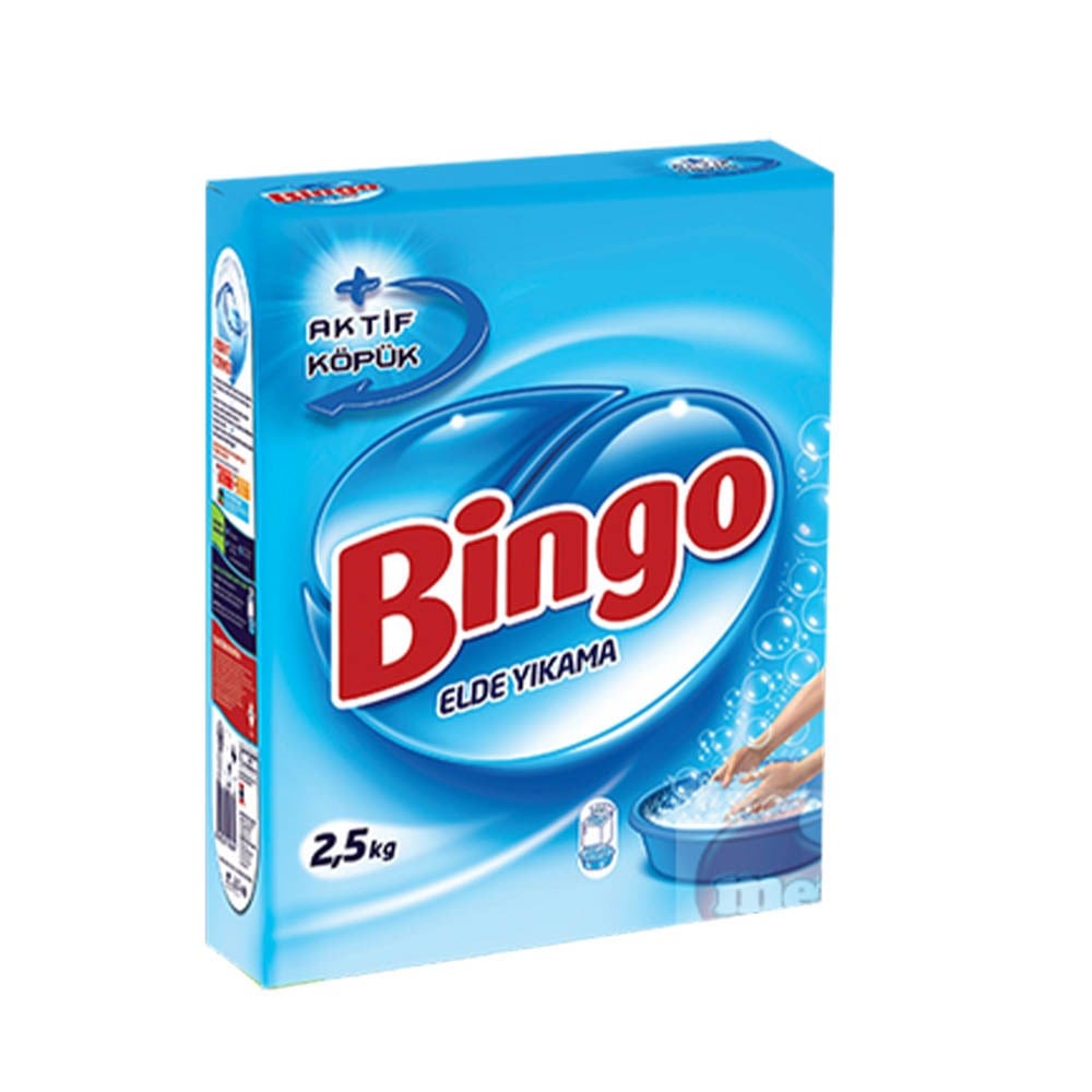 Bingo Toz 2,5 Kg Elde Yıkama