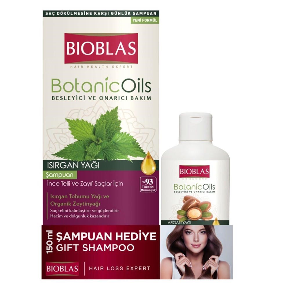 Bıoblas Şampuan 360 Ml Isırgan Yağı + 150 Ml Şamp. Hediye