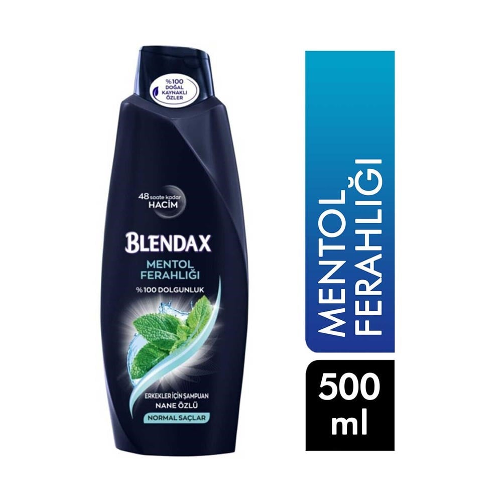 Blendax Şampuan 500 Ml Men Mentol Normal Saçlar