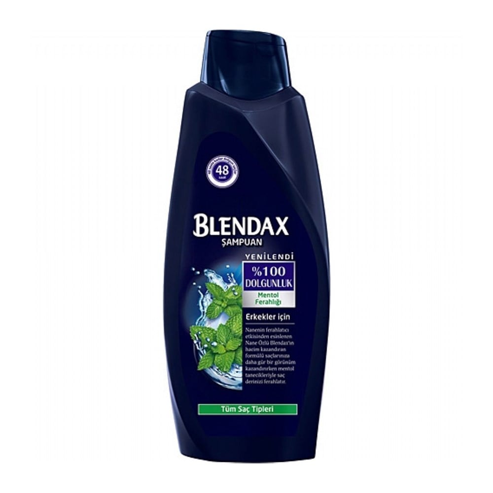 Blendax Şampuan 600 Ml 2si1 E Mentol Serinliği