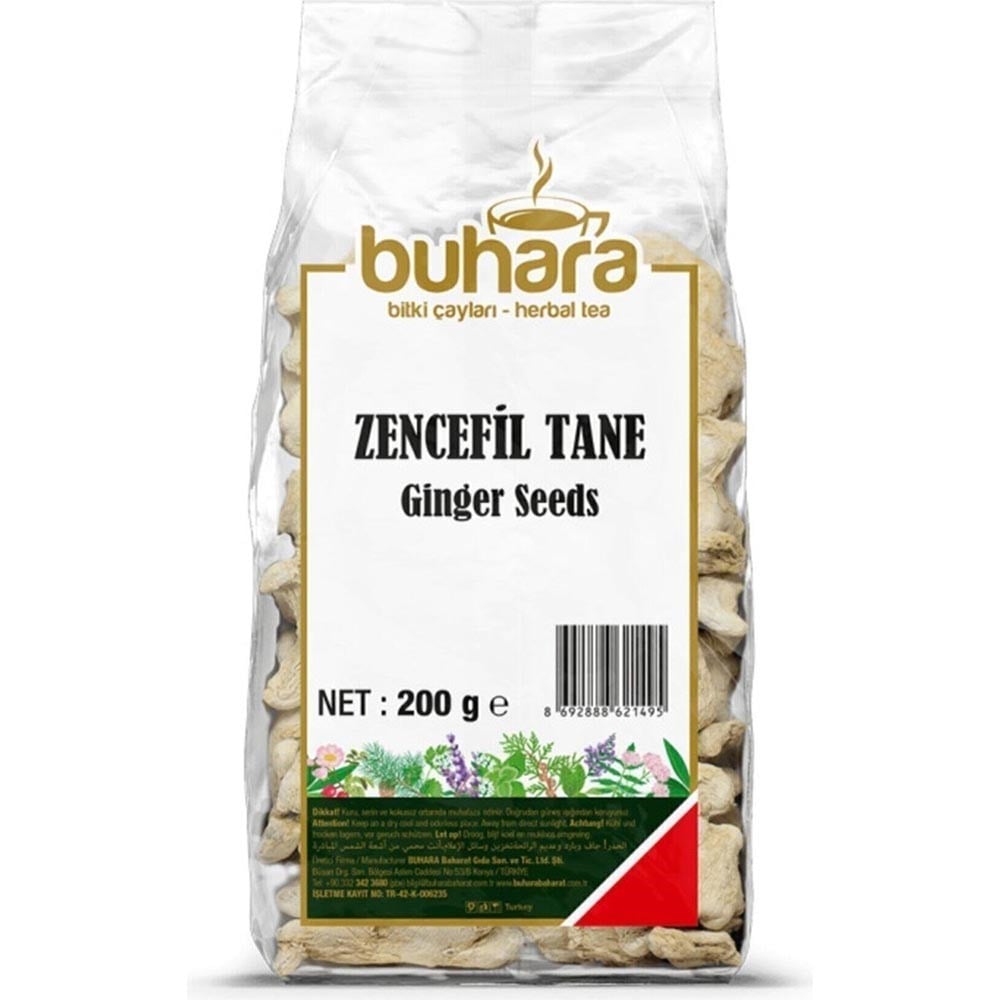 Buhara Bitki Çayı Zerdeçal Tane 200 Gr