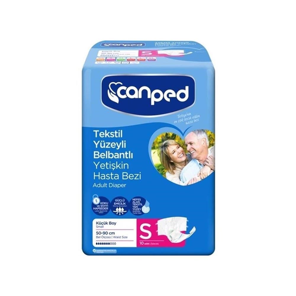 Canped Belbantlı Has.bezi Küçük 10 Adet