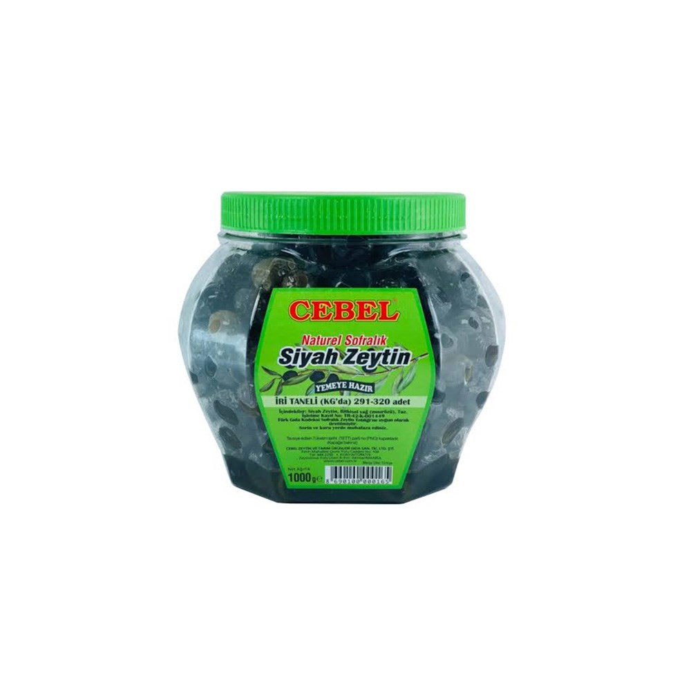 Cebel Zeytin 1000 Gr İri (291-320) Pet