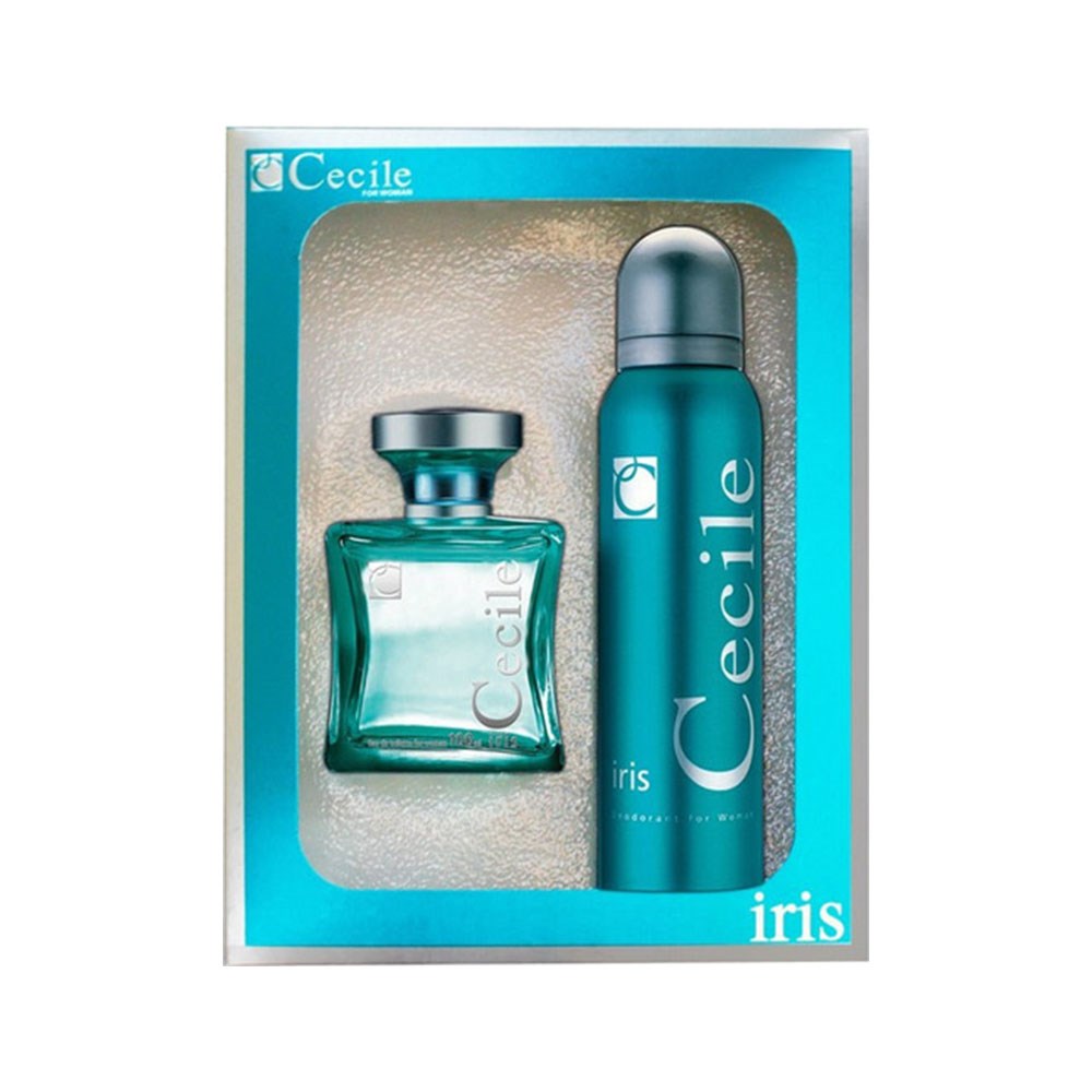 Cecile Kofre Set Women İris Edt+ Deo