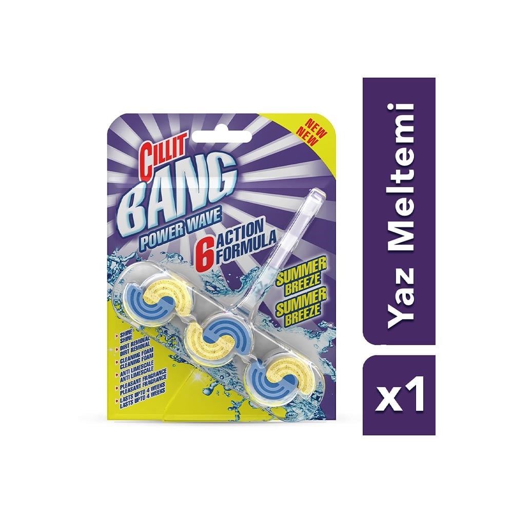 Cıllıt Bang Wc Temizleyici 39 Gr Yaz Meltemi