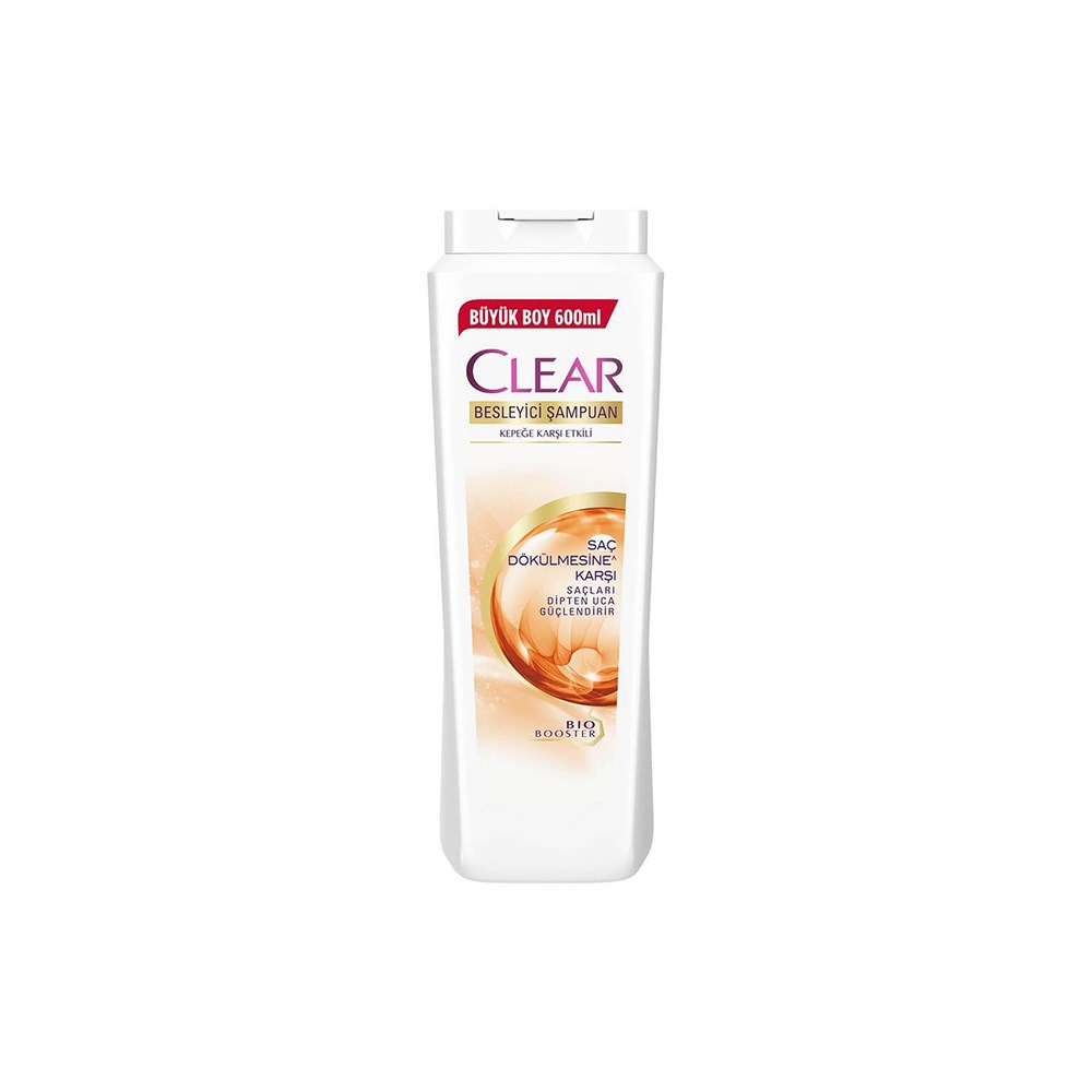 Clear Şampuan 600 Ml Besleyici Saç Dök.karşı