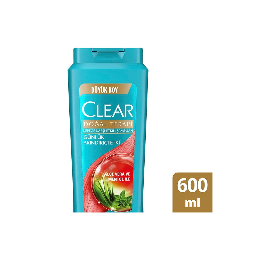 Clear Şampuan 600 Ml Günlük Arındırıcı Etki