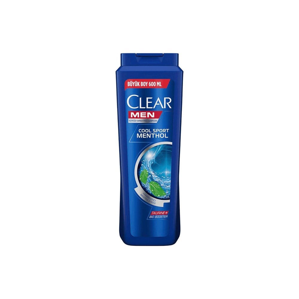 Clear Şampuan 600 Ml Men Cool Sport Menthol